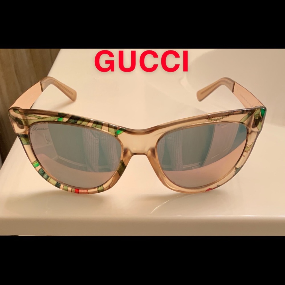 Gucci Floral Sunglasses